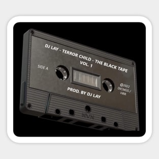 DJ Lay - The Black Tape - Memphis Rap Sticker